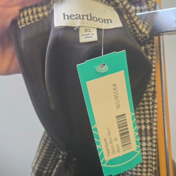 NWT Heartloom Jaxon Academia Preppy Schoolgirl University Plaid Mini Skirt XL Bl - Picture 4 of 12
